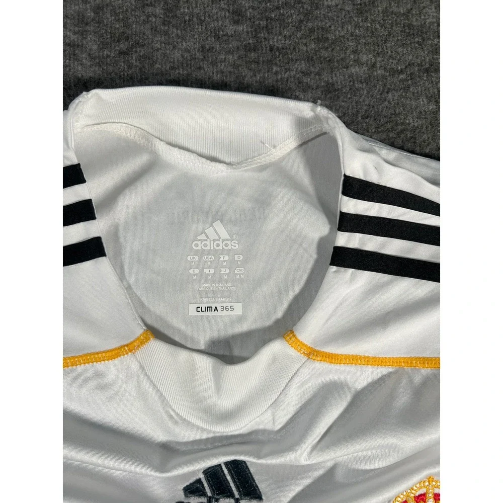 Adidas 2009-2010 Real Madrid Cristiano Ronaldo #9 Home Jersey Long Sleeve Medium